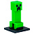 Игрушка Коллекционный Топпер Зелёный крипер Minecraft MC2012B